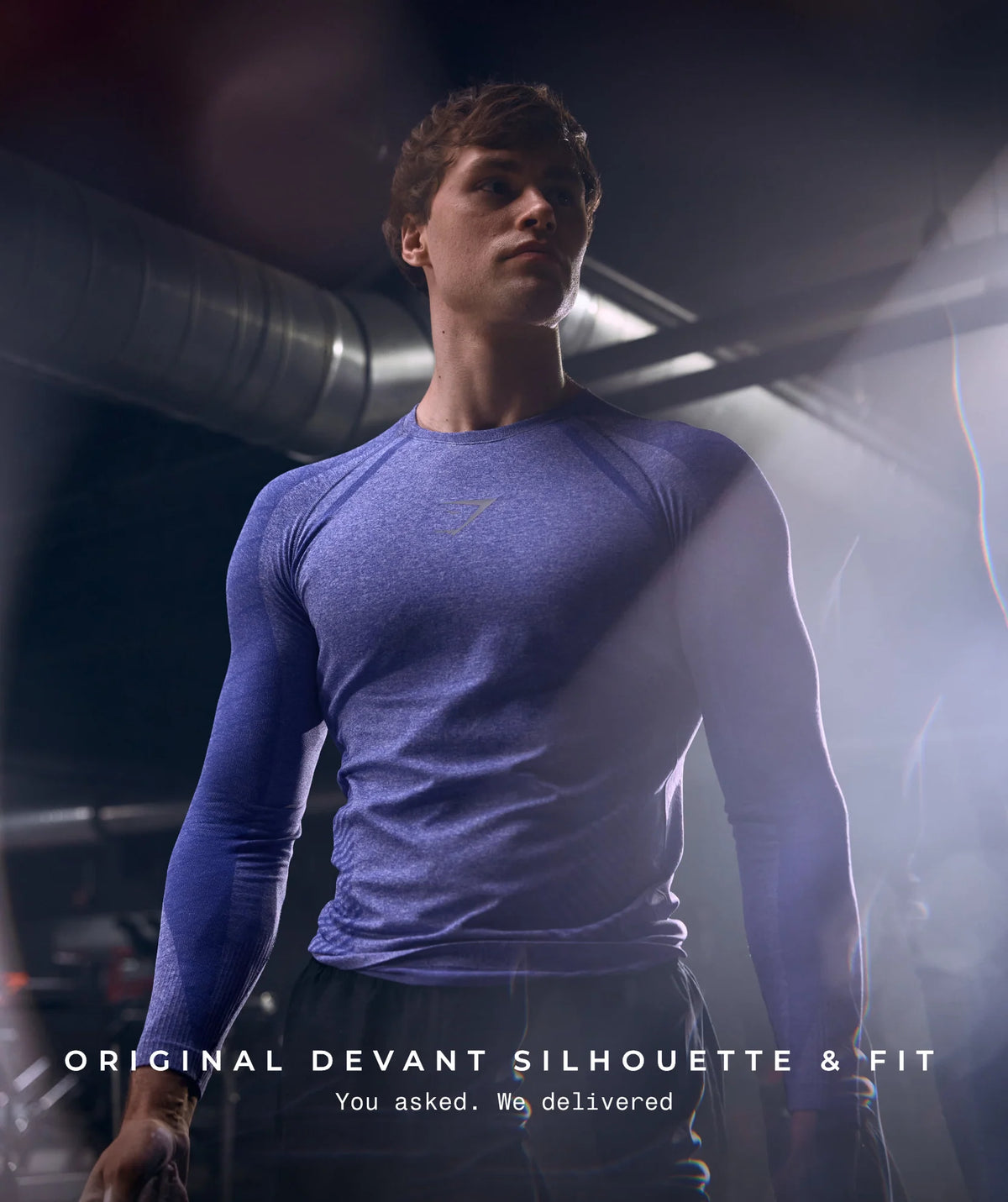 Devant Seamless Long Sleeve T-Shirt - Amethist