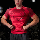 Superman Compression Tees - Red