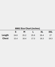 Apex Compression Zip-Ups - Size Chart