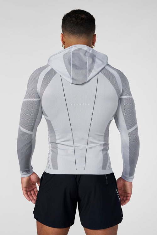 Apex Compression Zip-Ups - Grey Side