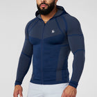 Apex Compression Zip-Ups - Navy