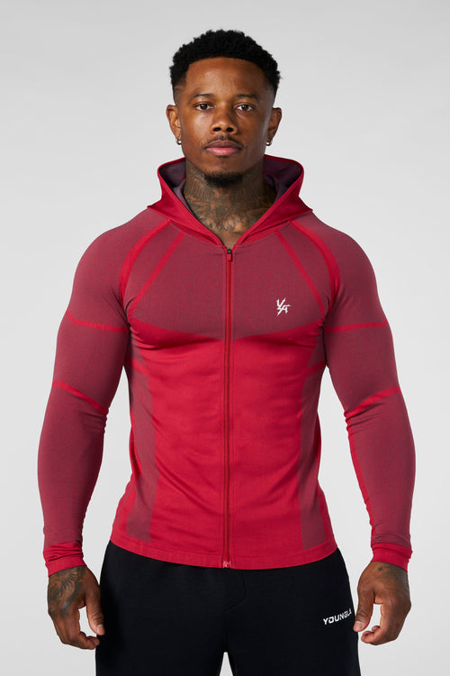 Apex Compression Zip-Ups - Red Front
