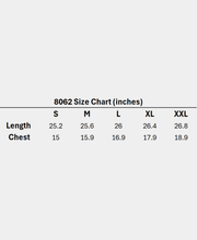 Warrior Compression Hoodies - Size Chart