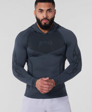 Warrior Compression Hoodies - Deep Teal Front