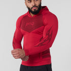 Warrior Compression Hoodies - Red