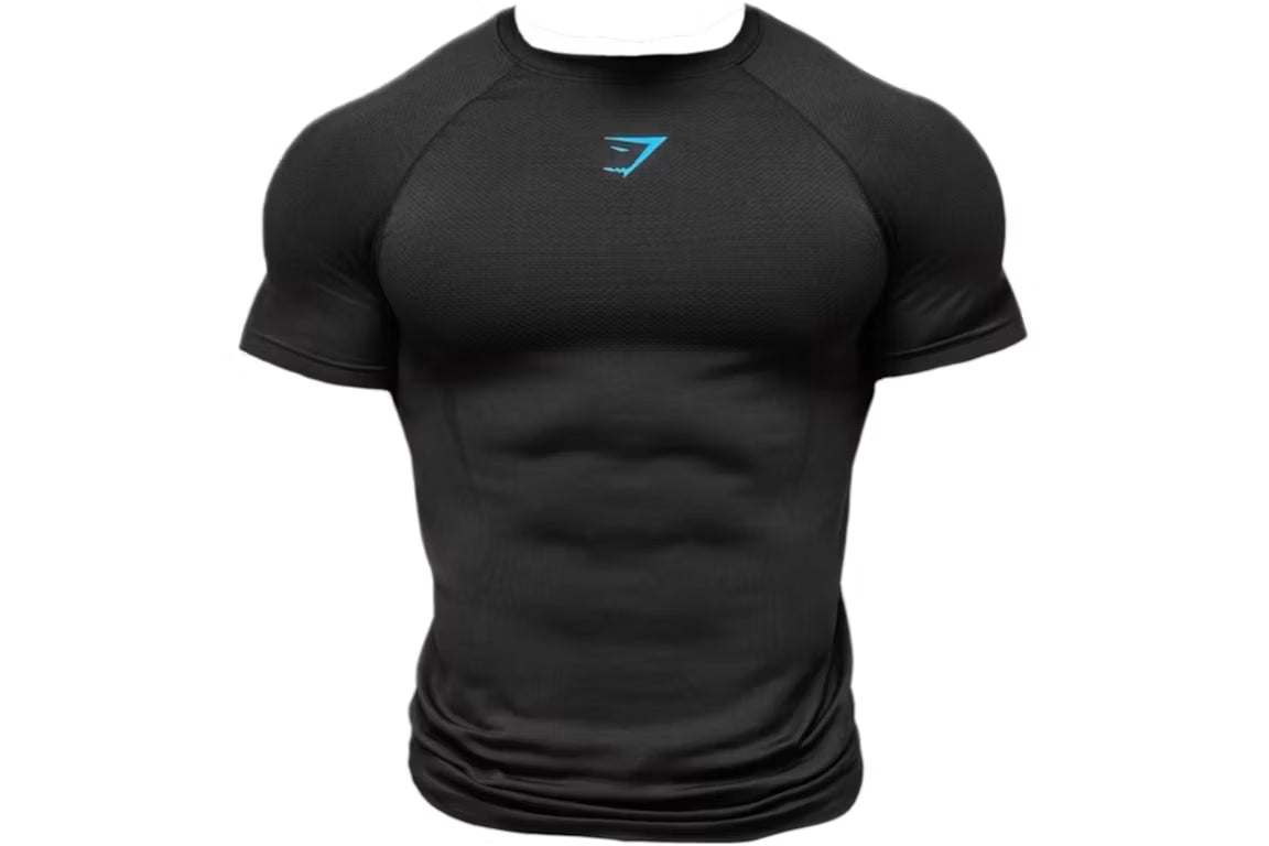 Gymshark Onyx Midnight 5.0 Seamless T-shirt - Black/Black