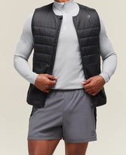 Vital Seamless 1/4 Zip - Light Grey/Smokey Grey