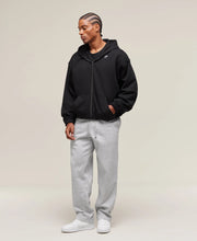 Crest Straight Leg Joggers - Light Grey Core Marl