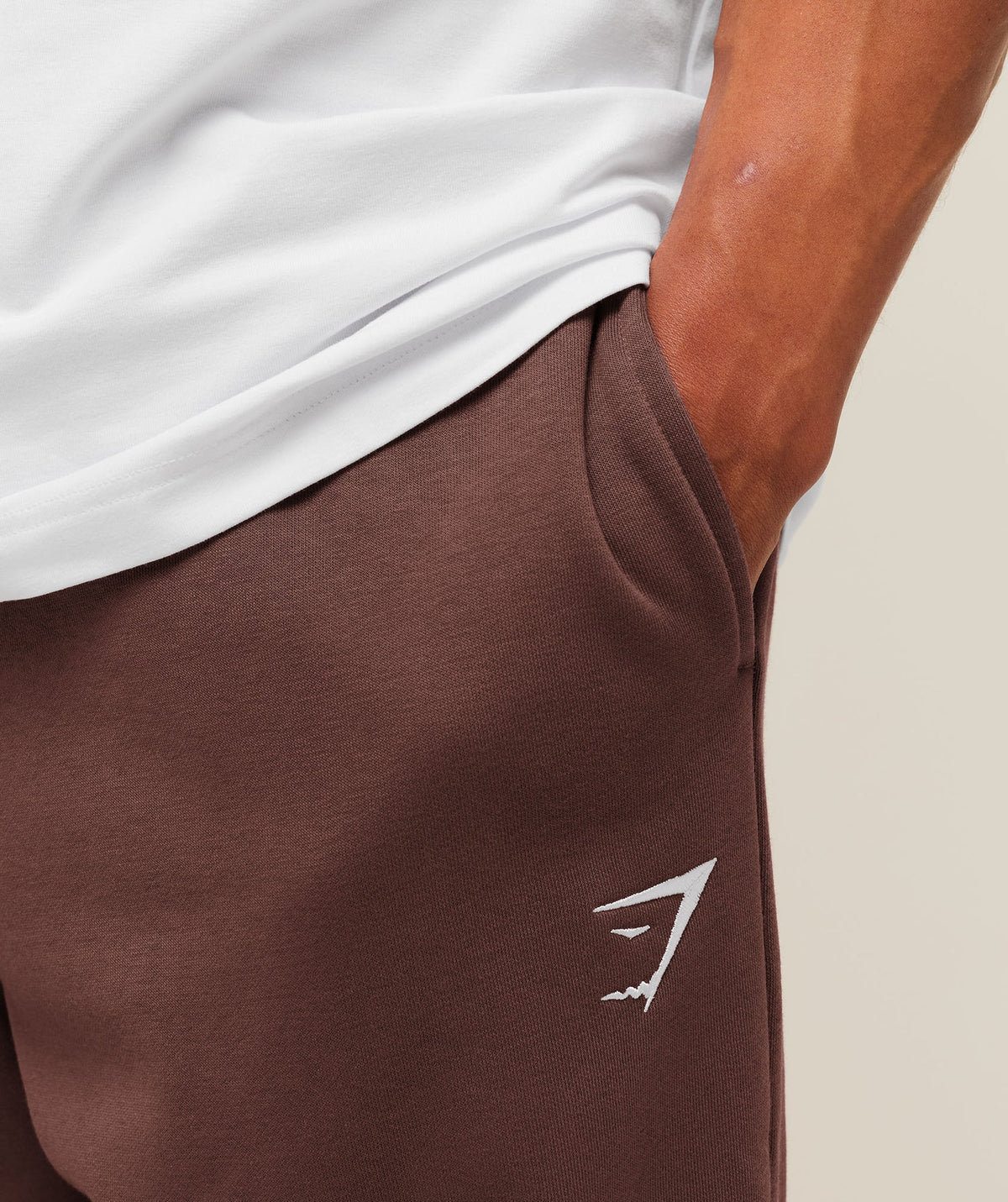 Crest Straight Leg Joggers - Espresso Brown