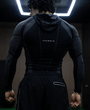Apex Compression Zip-Ups - Black Studio Back