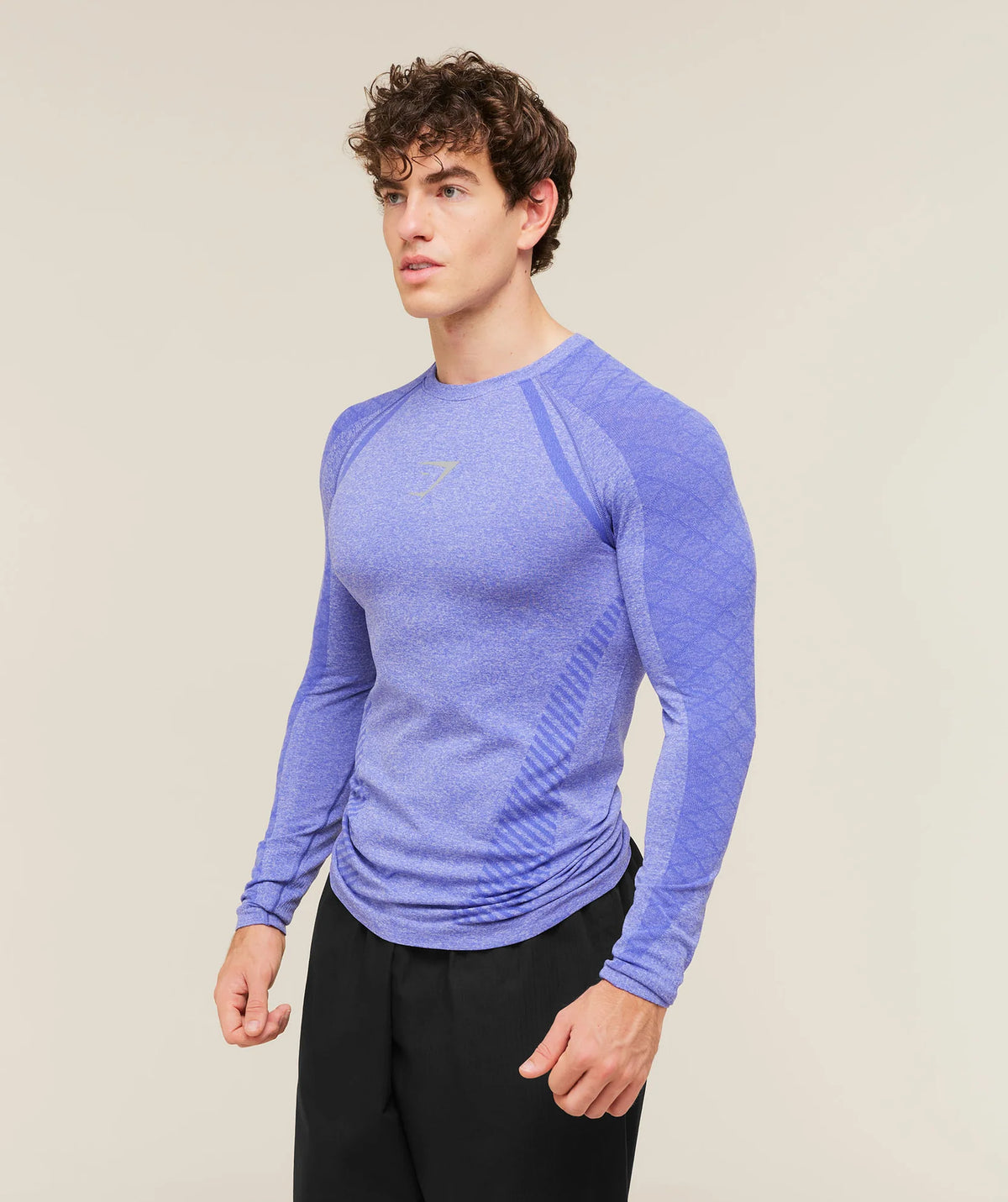 Devant Seamless Long Sleeve T-Shirt - Amethist