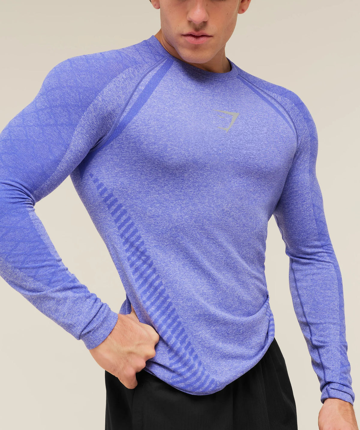 Devant Seamless Long Sleeve T-Shirt - Amethist