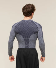 Devant Seamless Long Sleeve T-Shirt - Heavy Blue
