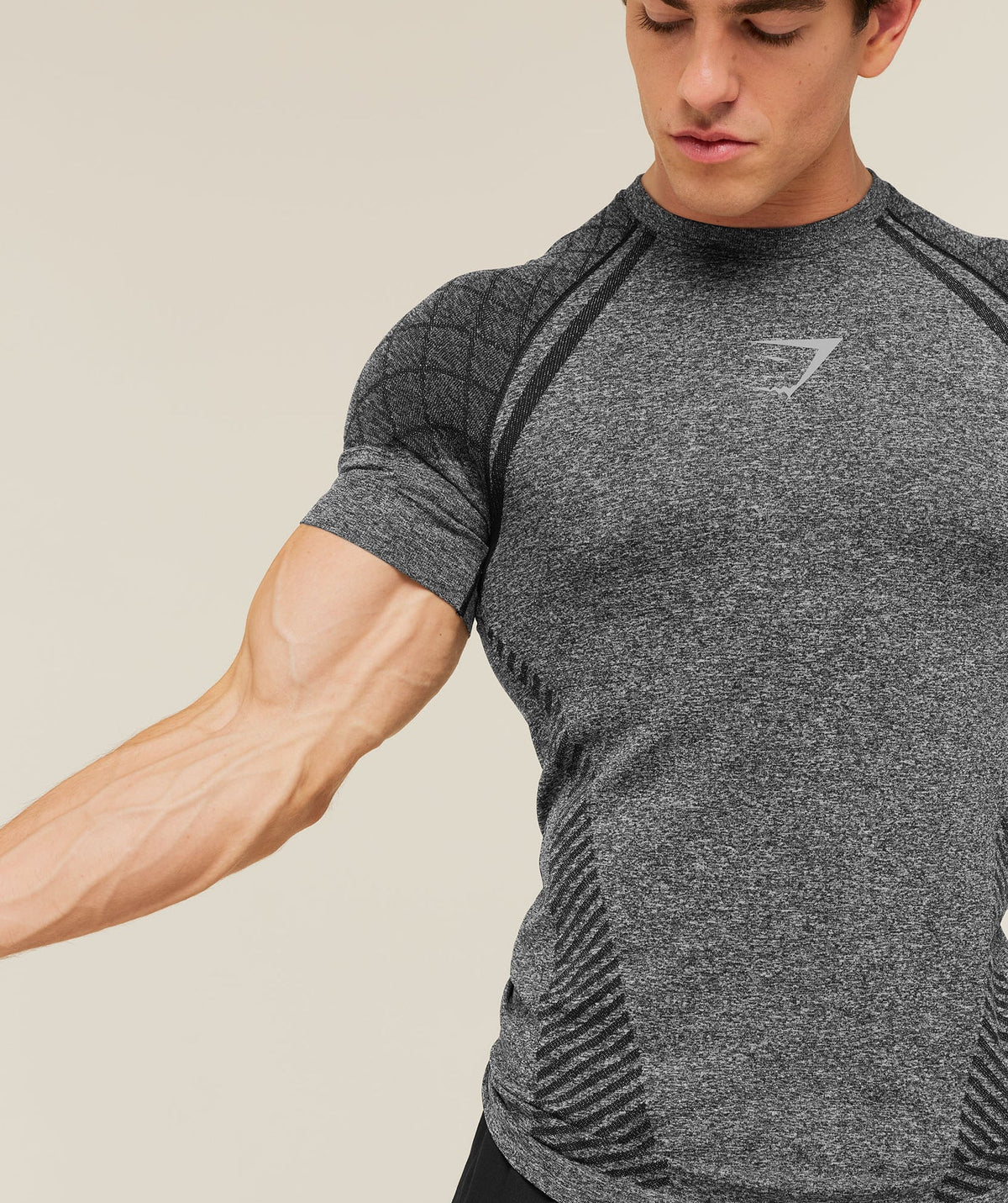 Devant Seamless T-Shirt - Black