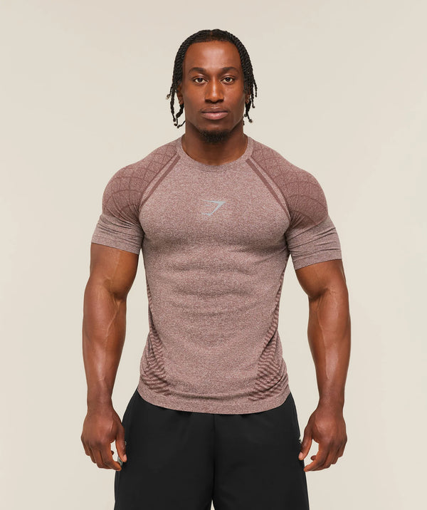 Devant Seamless T-Shirt - Espresso Brown