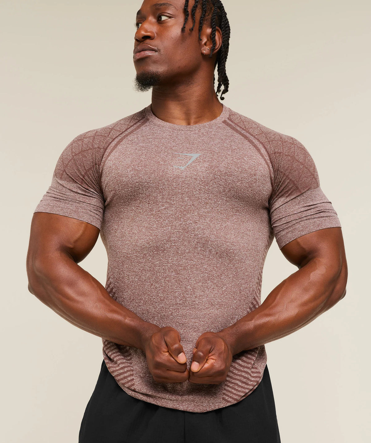 Devant Seamless T-Shirt - Espresso Brown