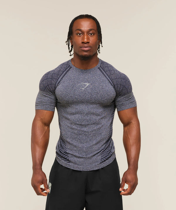 Devant Seamless T-Shirt Heavy Blue