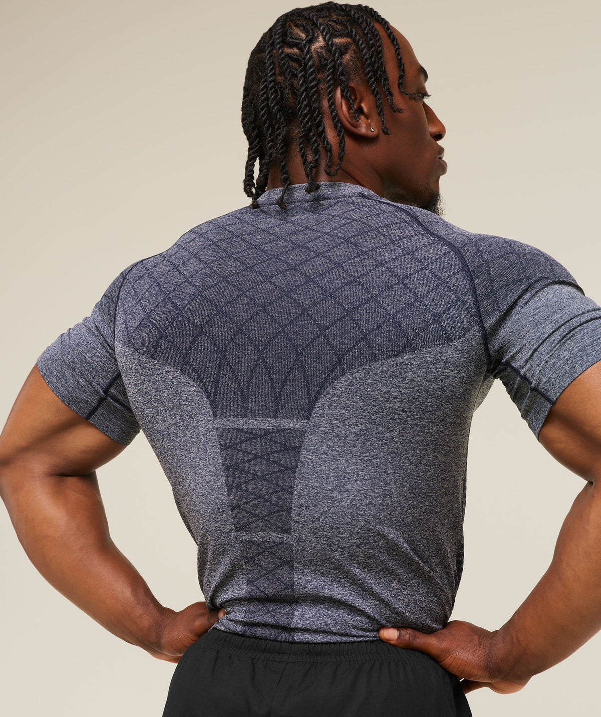 Devant Seamless T-Shirt - Heavy Blue