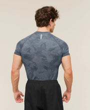 Geo Seamless T-Shirt - Shadow Blue/Tranquil Blue