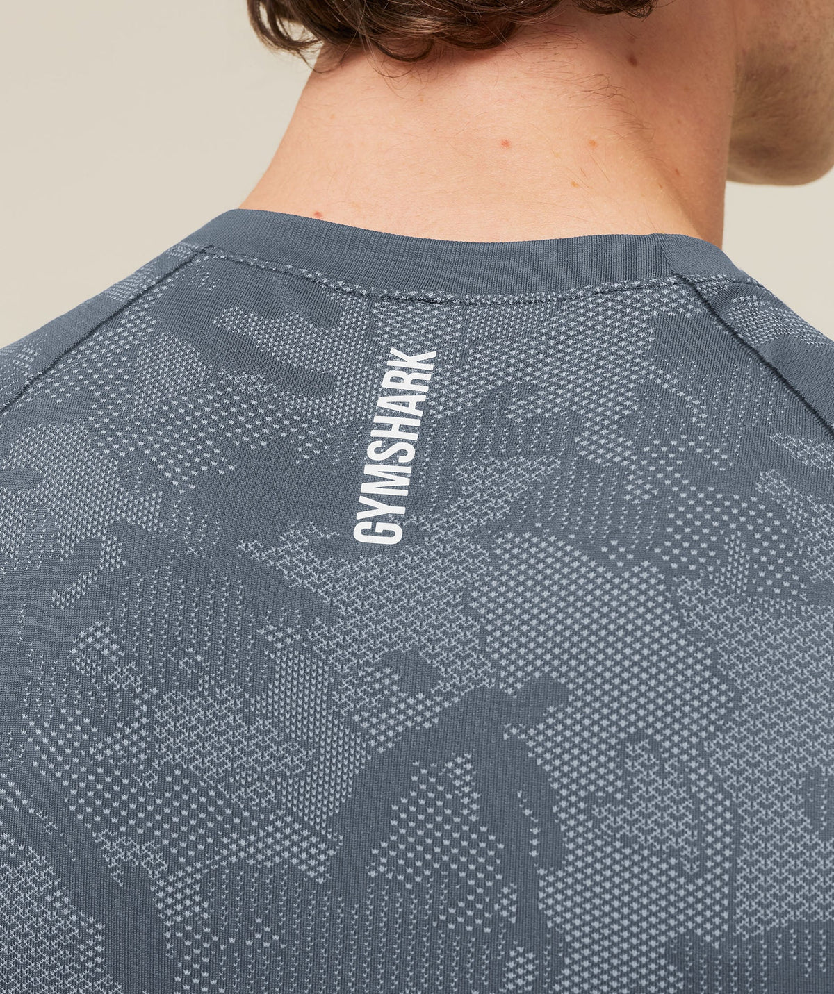 Geo Seamless T-Shirt - Shadow Blue/Tranquil Blue