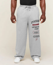 Global Lifting Wide Leg Pants - Light Grey Core Marl