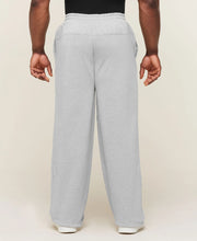 Global Lifting Wide Leg Pants - Light Grey Core Marl