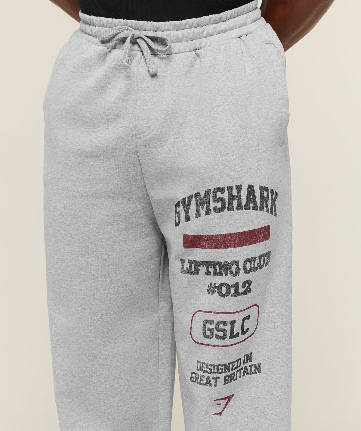 Global Lifting Wide Leg Pants - Light Grey Core Marl