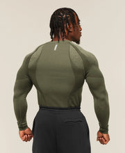Shadow Seamless Long Sleeve T - Core Olive
