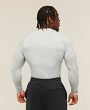 Shadow Seamless Long Sleeve T - Light Grey