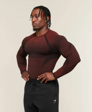 Shadow Seamless Long Sleeve T - Sets Red