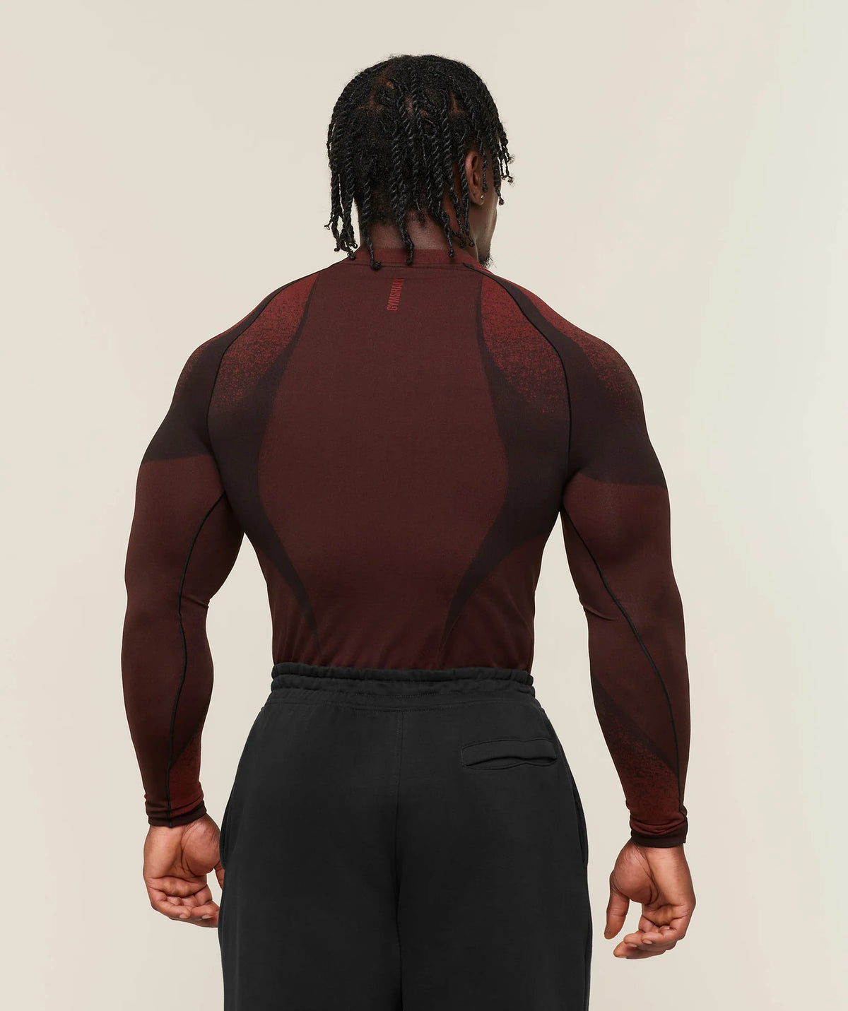 Shadow Seamless Long Sleeve T - Sets Red