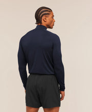Vital Seamless 1/4 Zip - Navy/Heavy Blue