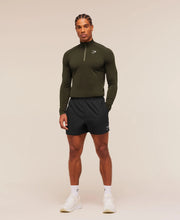 Vital Seamless 1/4 Zip - Strength Green/Canvas Green