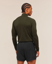 Vital Seamless 1/4 Zip - Strength Green/Canvas Green