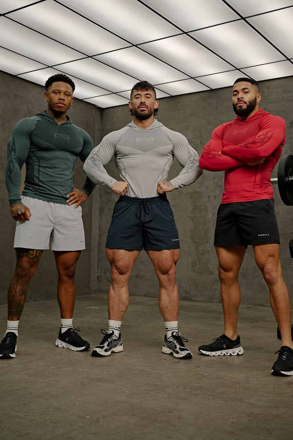 Warrior Compression Hoodies - Deep Teal Showcase
