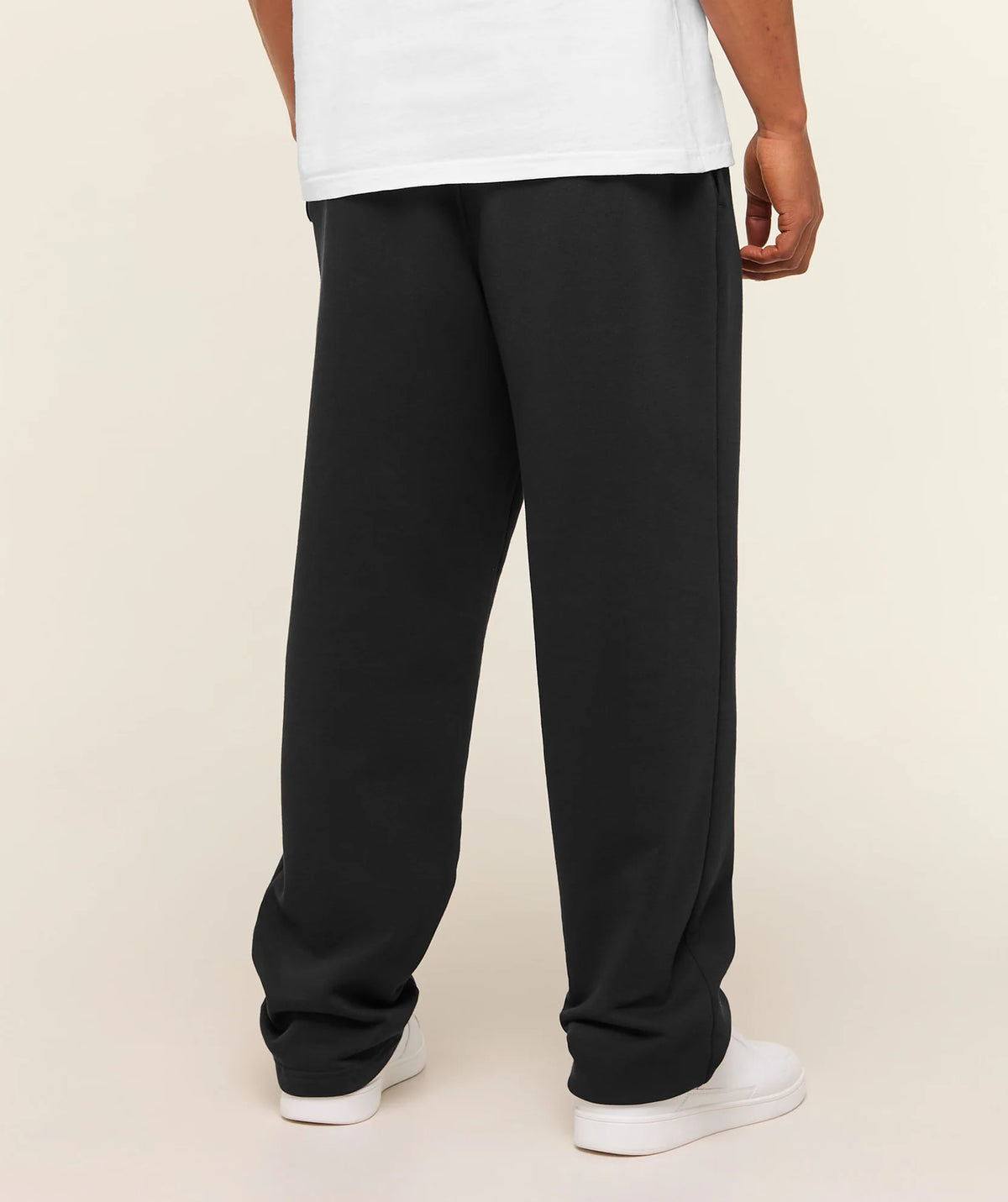 Crest Straight Leg Joggers - Black