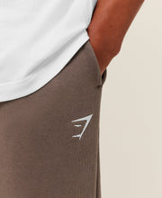 Crest Straight Leg Joggers - Soft Brown
