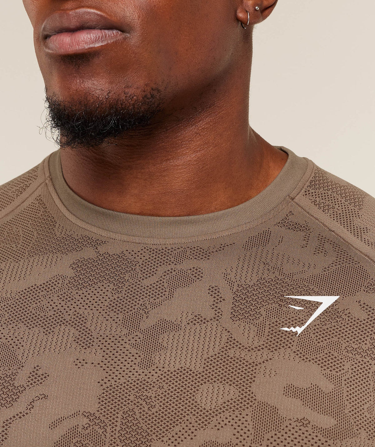 Geo Seamless T-Shirt - Lifestyle Brown/Archive Brown
