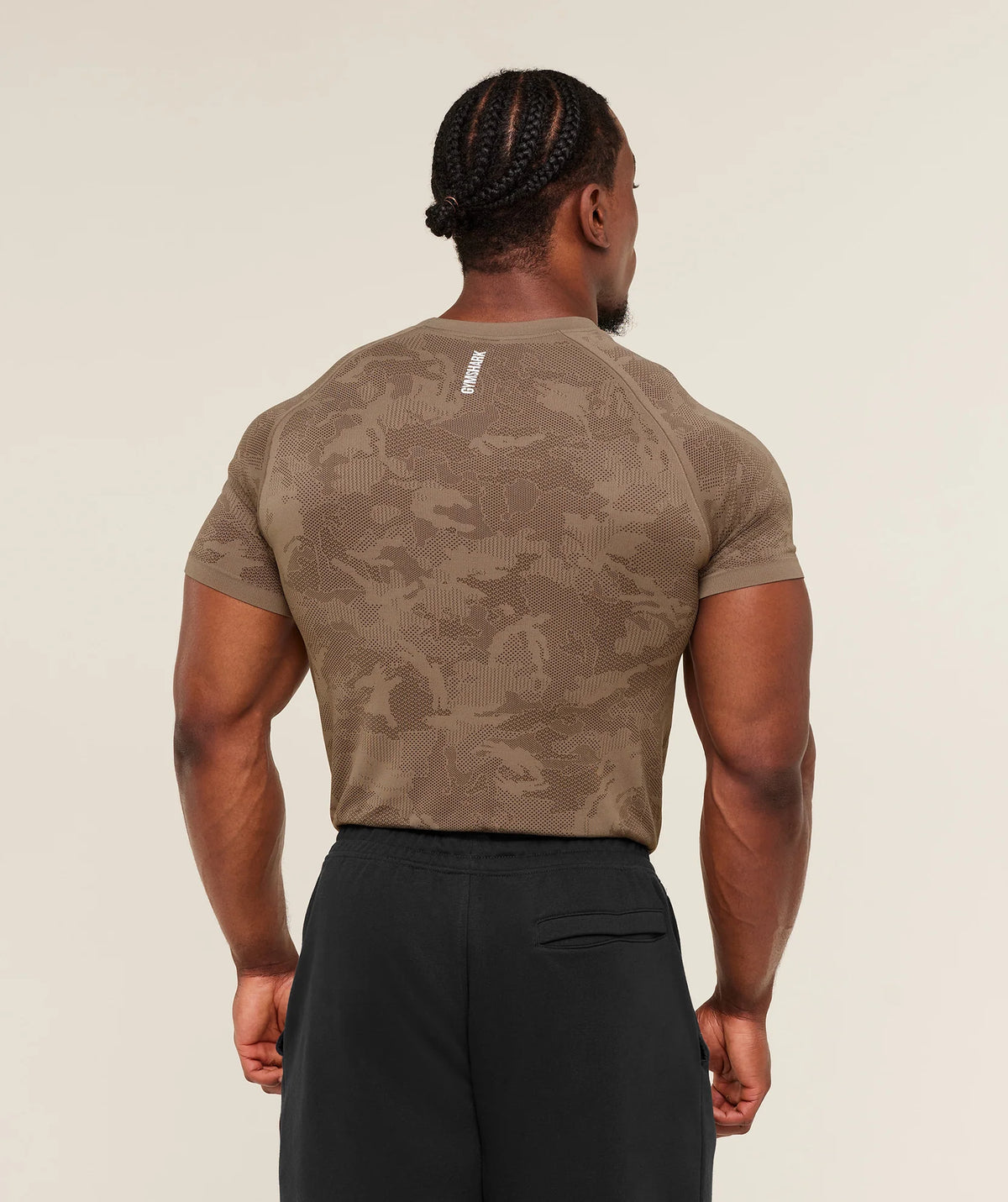Geo Seamless T-Shirt - Lifestyle Brown/Archive Brown