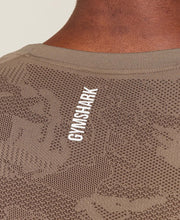 Geo Seamless T-Shirt - Lifestyle Brown/Archive Brown