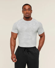 Geo Seamless T-Shirt - Light Grey/Smokey Grey