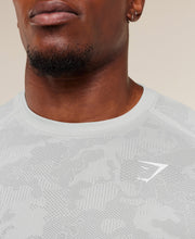 Geo Seamless T-Shirt - Light Grey/Smokey Grey