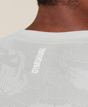 Geo Seamless T-Shirt - Light Grey/Smokey Grey