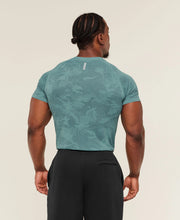 Geo Seamless T-Shirt - Storm Blue/Stealth Blue