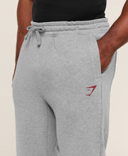 Power Straight Leg Pant - Charcoal Core Marl/Sets Red