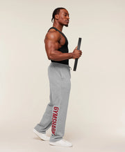 Power Straight Leg Pant - Charcoal Core Marl/Sets Red