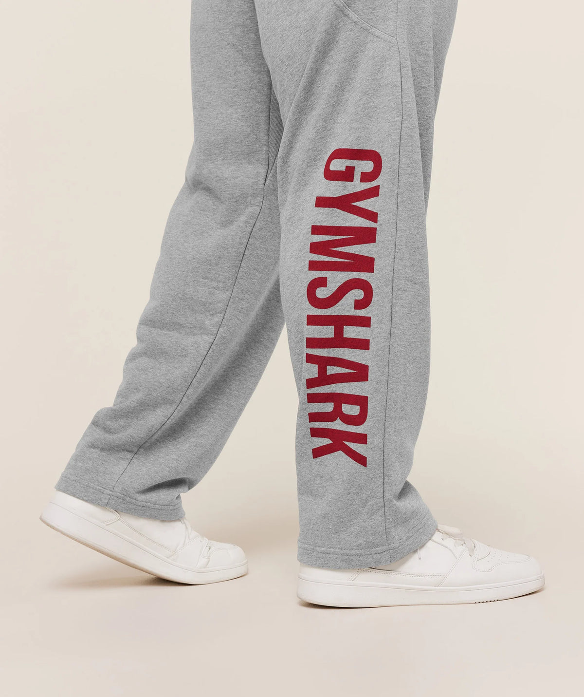 Power Straight Leg Pant - Charcoal Core Marl/Sets Red