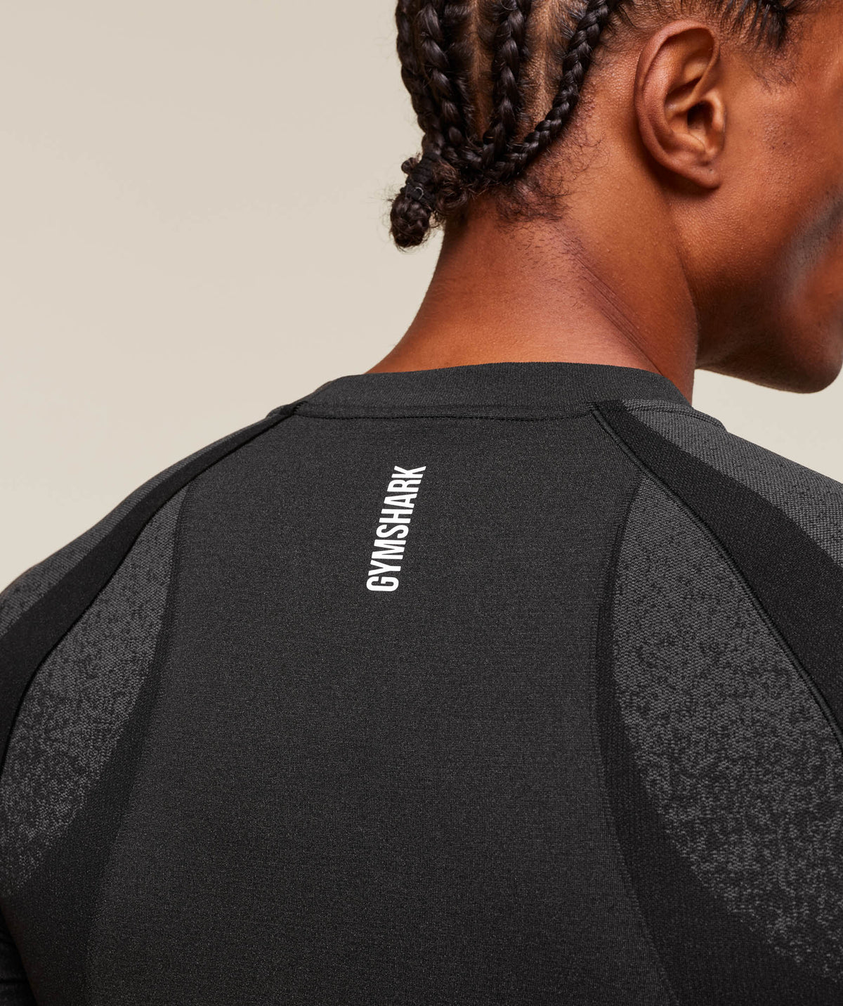 Gymshark Shadow Seamless T-Shirt - Black