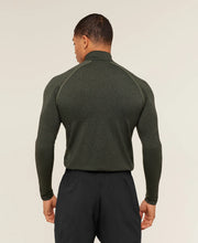 Vital Seamless 1/4 Zip - Core Olive/Black